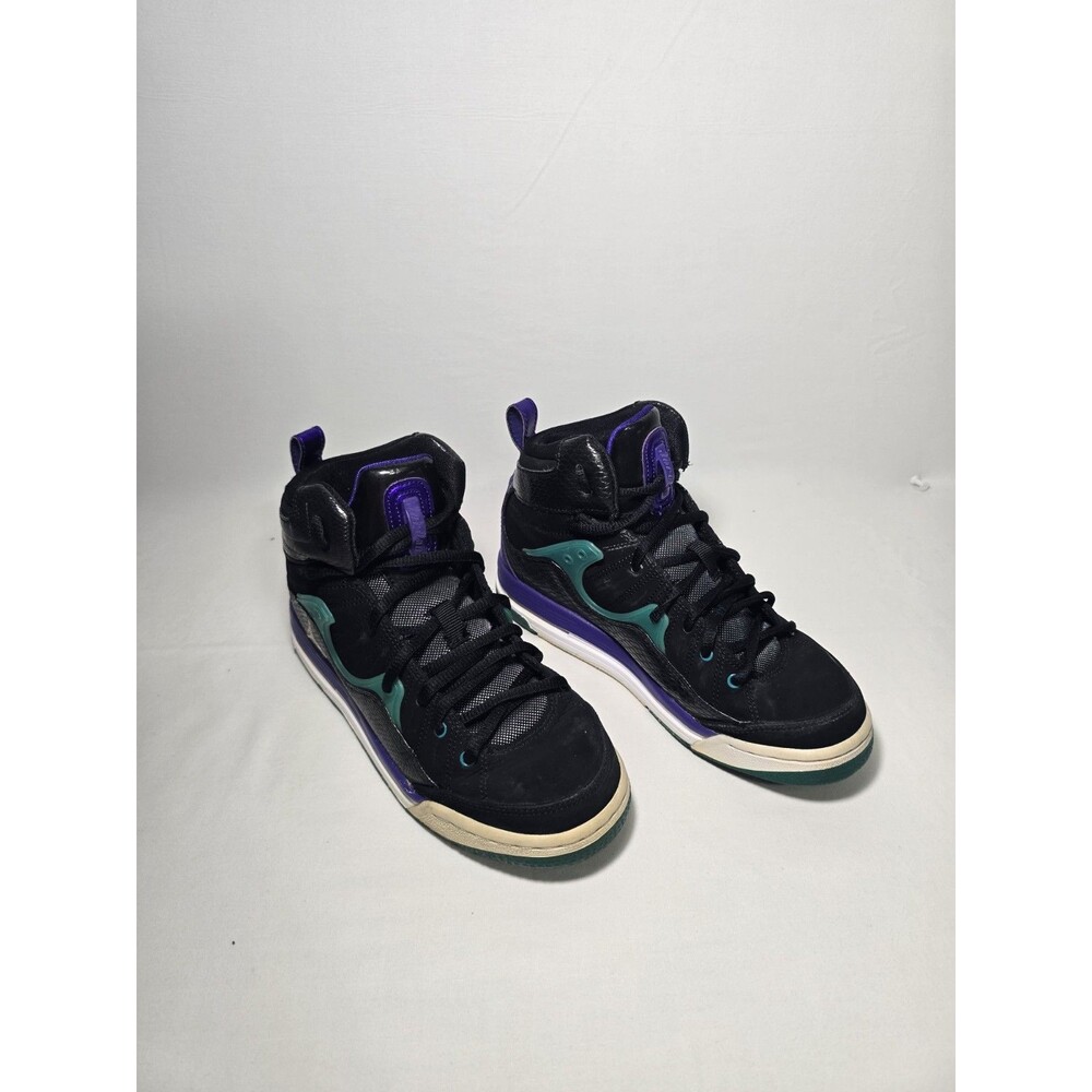 Air Jordan Flight TR 97 Mid ‘Black Grape Purple New Emerald 4Y
